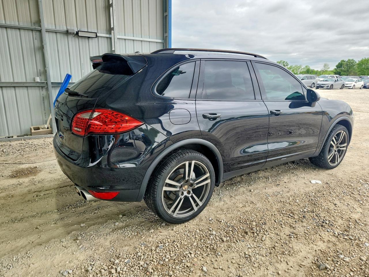 2012 Porsche Cayenne S Black vin: WP1AB2A26CLA42877