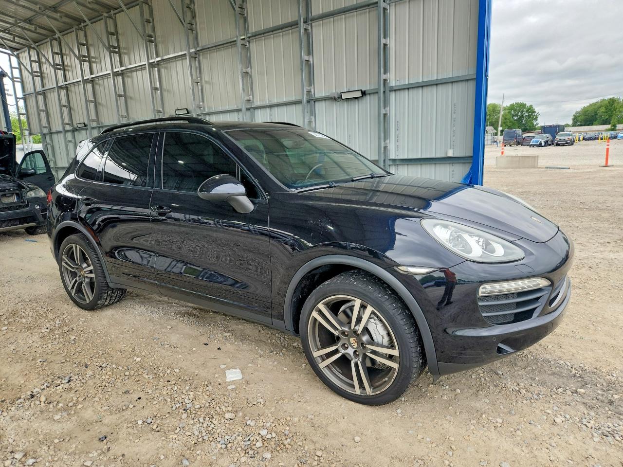 2012 Porsche Cayenne S Black vin: WP1AB2A26CLA42877