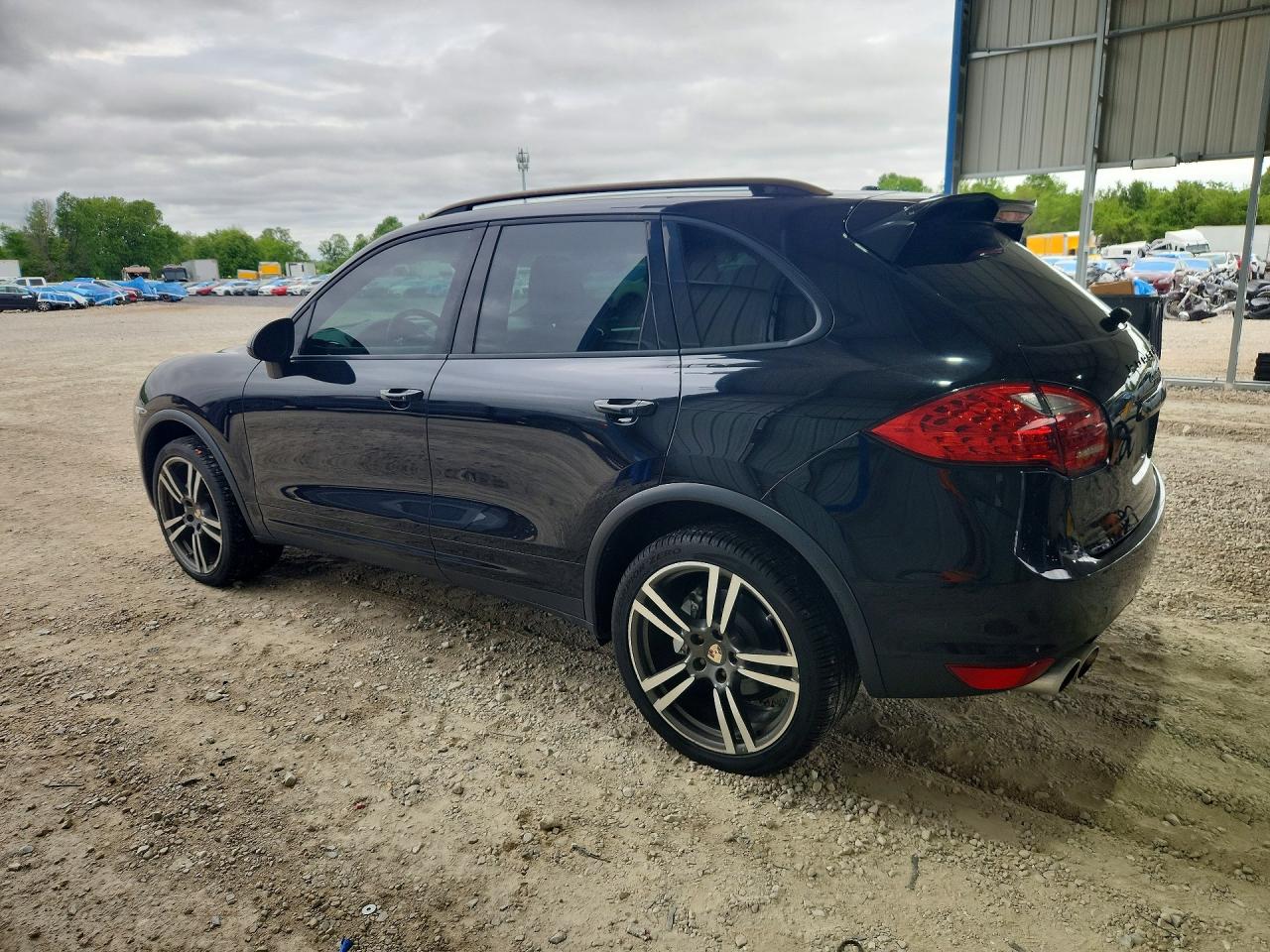 2012 Porsche Cayenne S Black vin: WP1AB2A26CLA42877