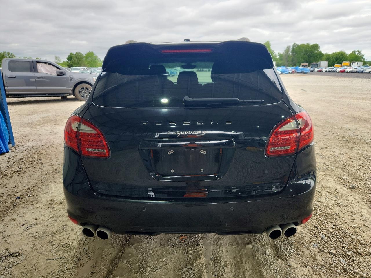 2012 Porsche Cayenne S Black vin: WP1AB2A26CLA42877