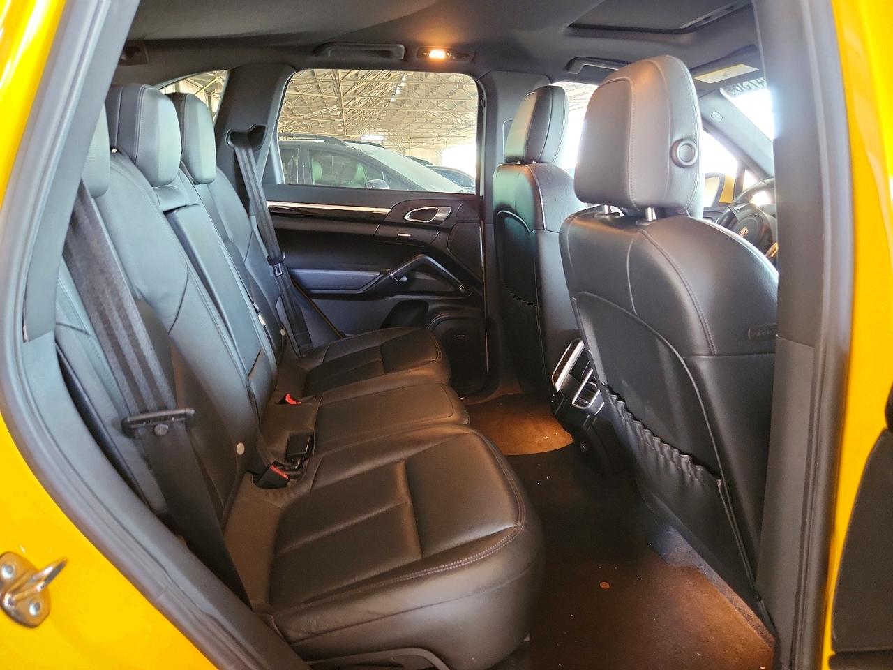2011 Porsche Cayenne S Yellow vin: WP1AB2A27BLA42109