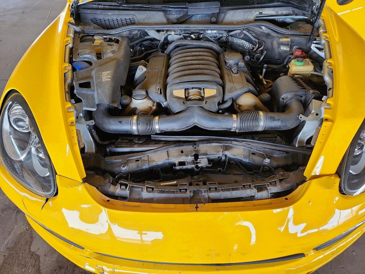 2011 Porsche Cayenne S Yellow vin: WP1AB2A27BLA42109