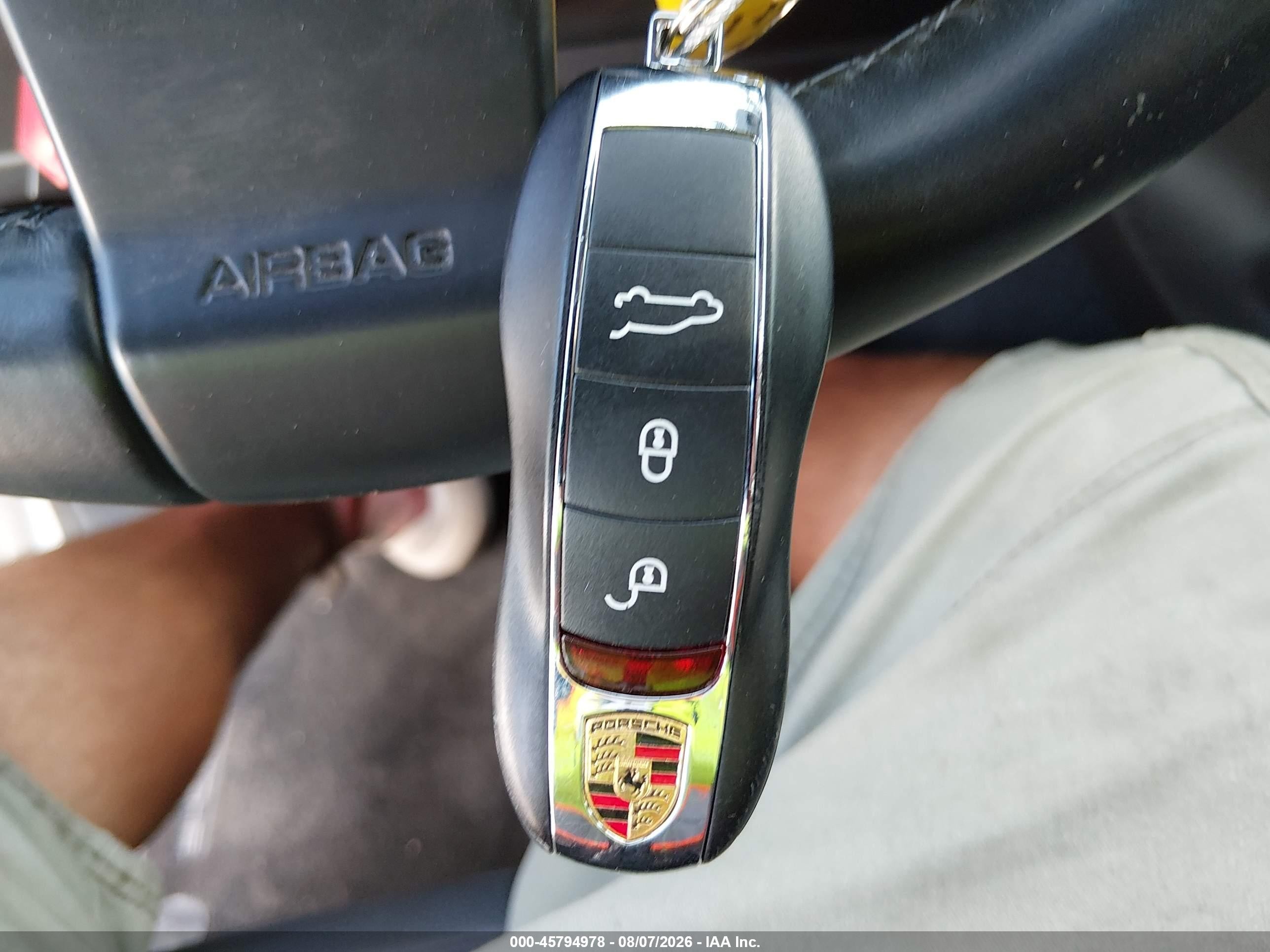 2012 Porsche Cayenne S Silver vin: WP1AB2A27CLA45819