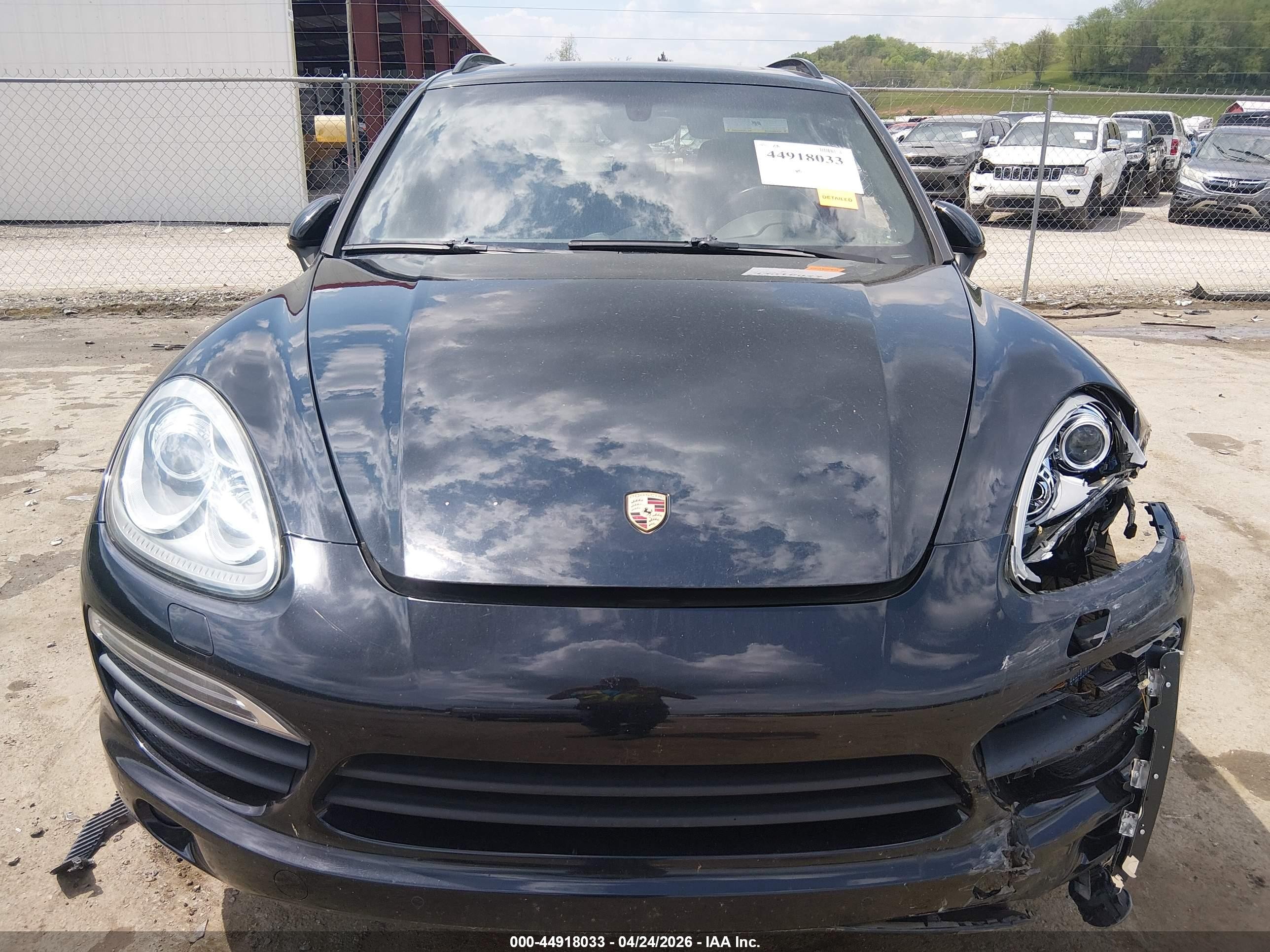 2014 Porsche Cayenne S Black vin: WP1AB2A27ELA58816