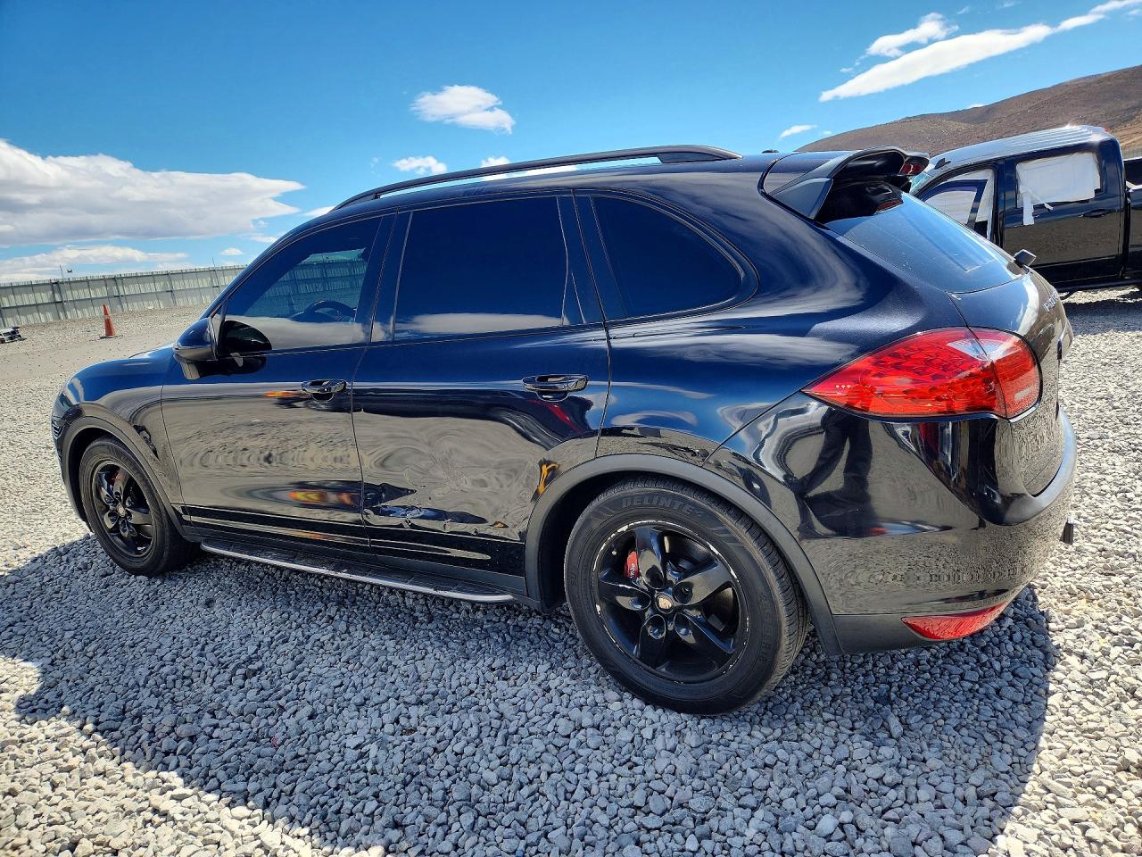 2014 Porsche Cayenne S Black vin: WP1AB2A27ELA59237