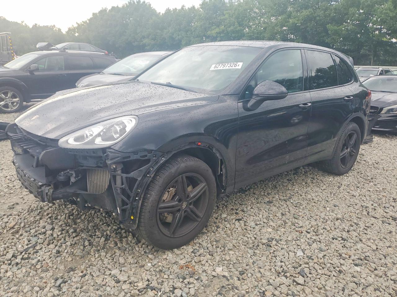 2015 Porsche Cayenne S Black vin: WP1AB2A27FLA56775
