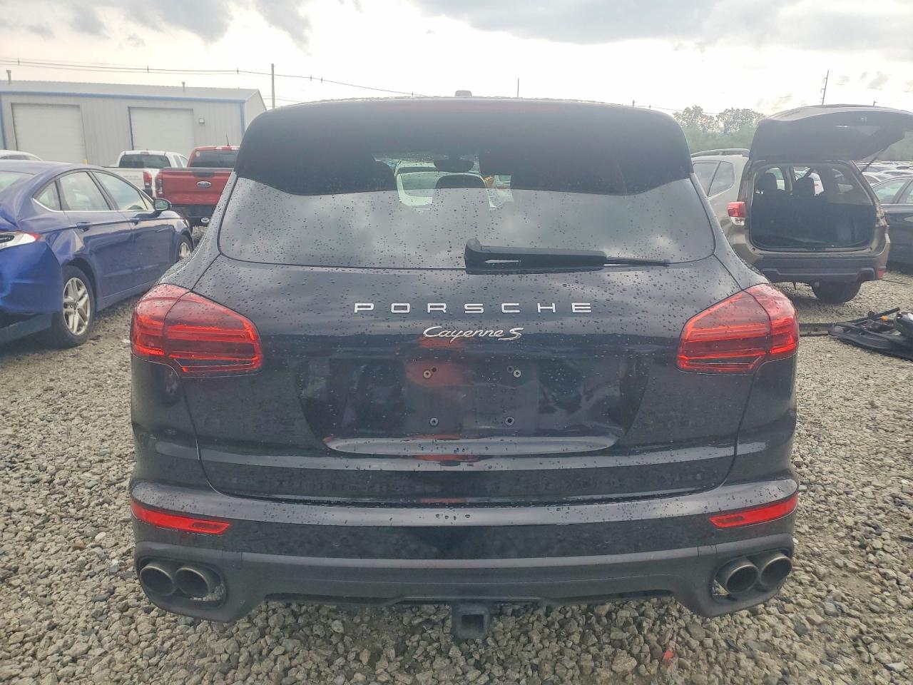2015 Porsche Cayenne S Black vin: WP1AB2A27FLA56775