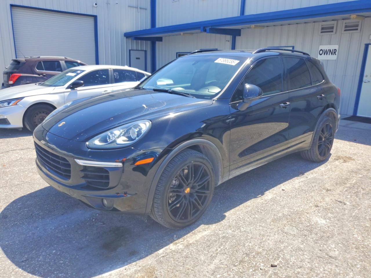 2015 Porsche Cayenne S Black vin: WP1AB2A27FLA60597