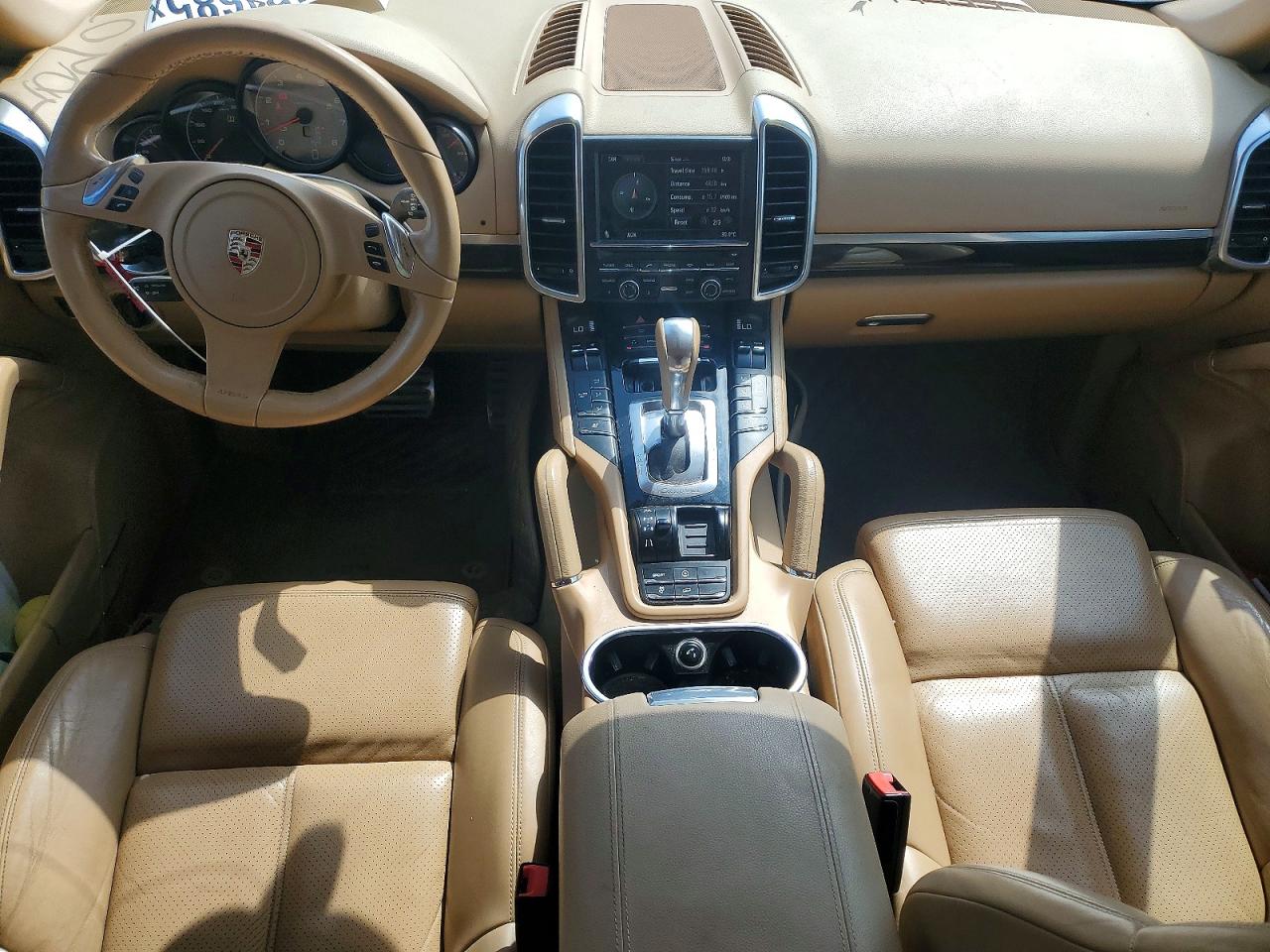2011 Porsche Cayenne S Brown vin: WP1AB2A28BLA45231