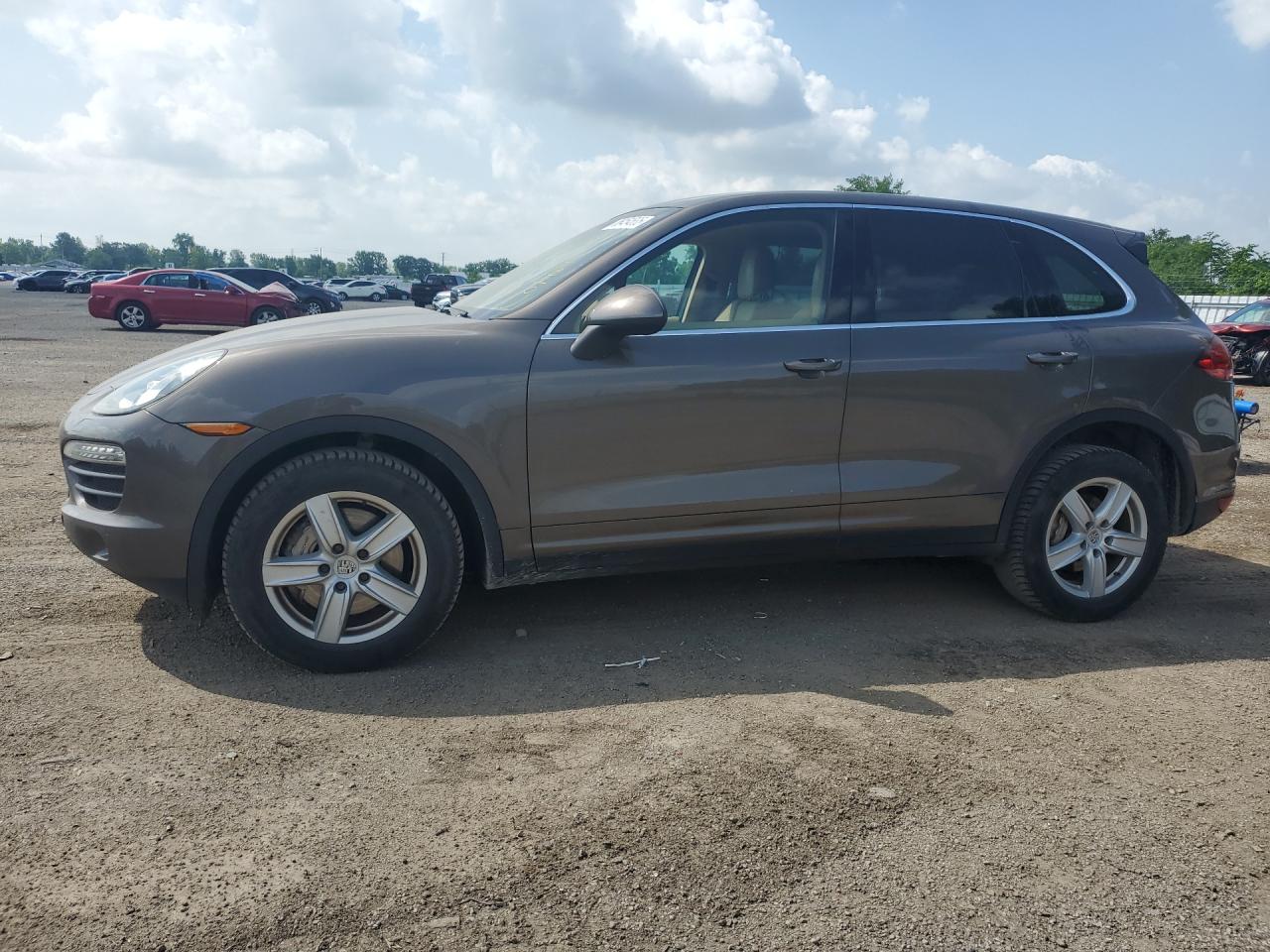 2011 Porsche Cayenne S Brown vin: WP1AB2A28BLA45231