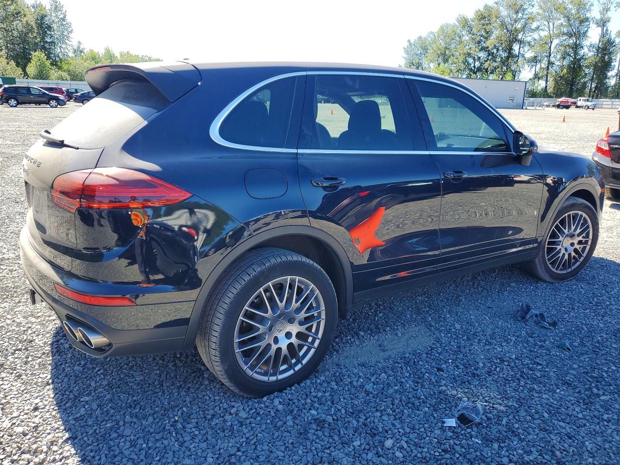 2015 Porsche Cayenne S Black vin: WP1AB2A28FLA56641