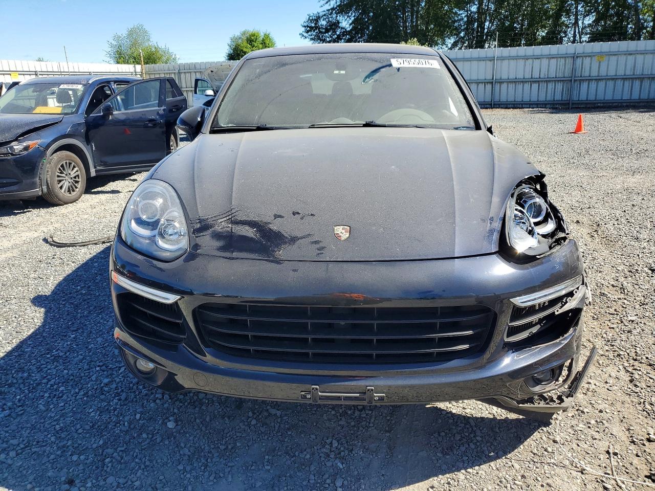 2015 Porsche Cayenne S Black vin: WP1AB2A28FLA56641