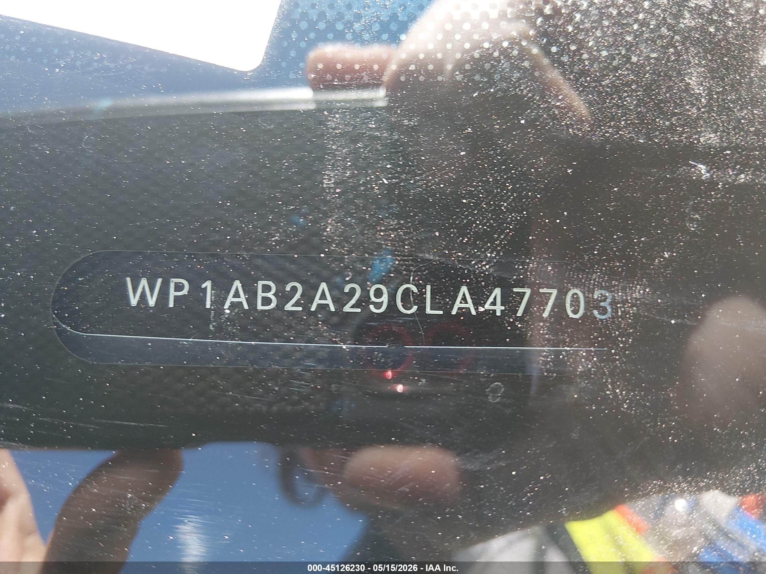 2012 Porsche Cayenne S Black vin: WP1AB2A29CLA47703
