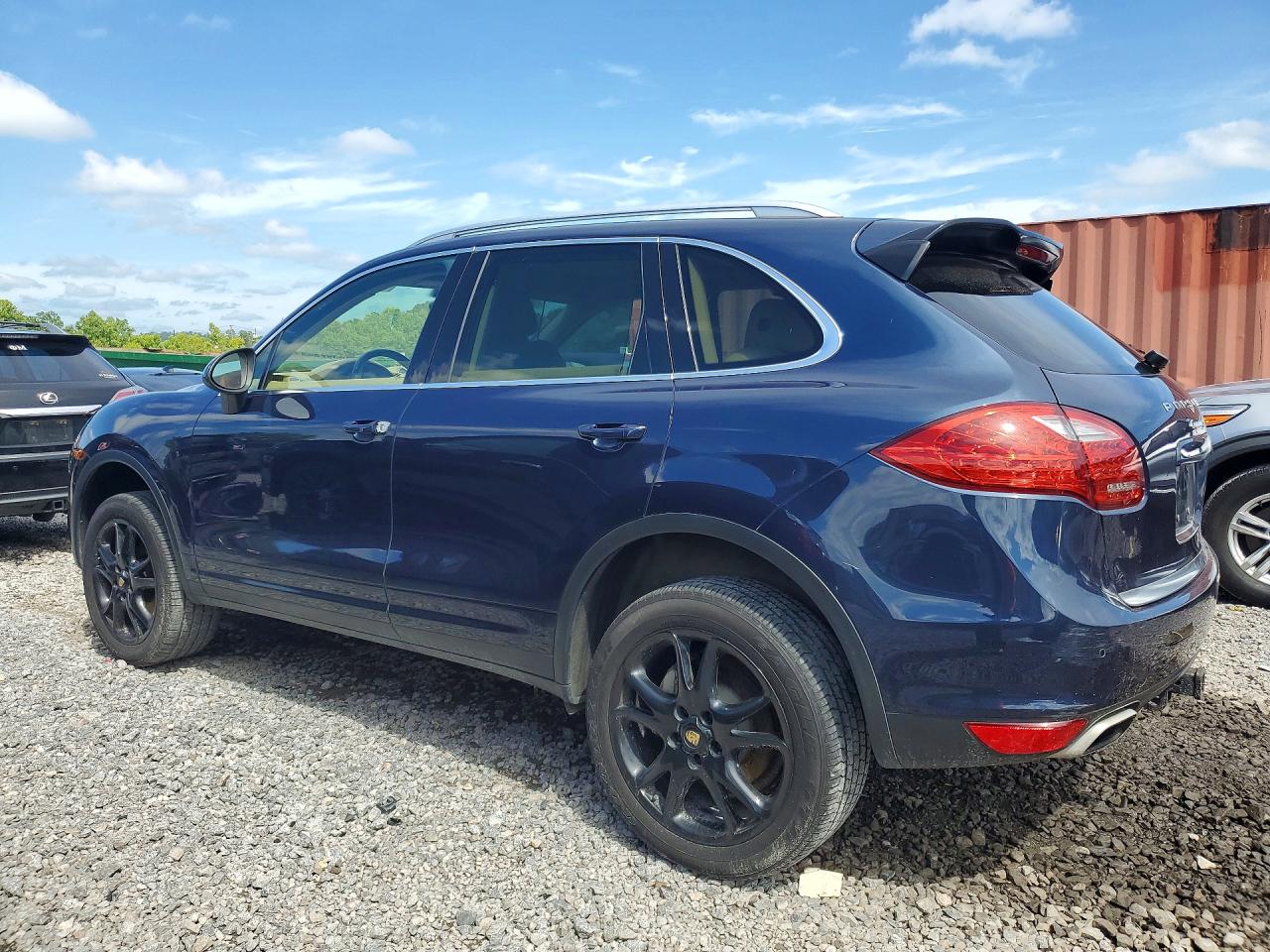 2014 Porsche Cayenne S Black vin: WP1AB2A29ELA58378
