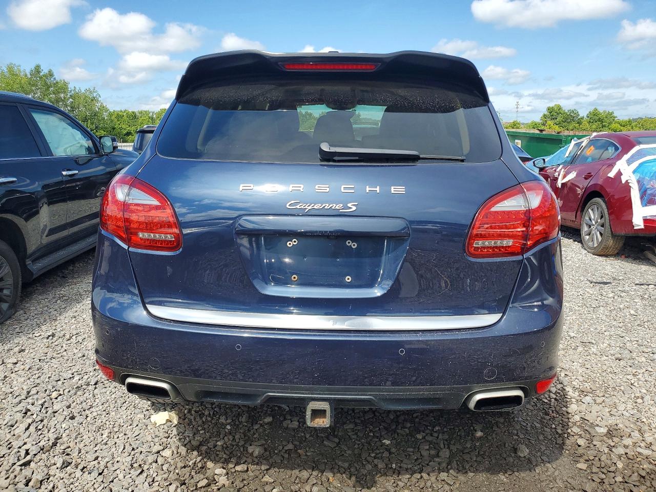 2014 Porsche Cayenne S Black vin: WP1AB2A29ELA58378