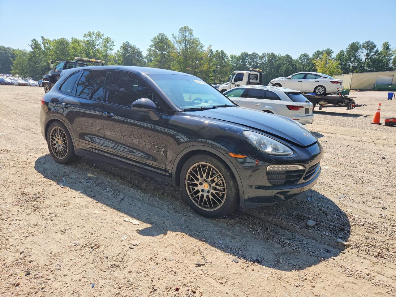 2014 Porsche Cayenne S Black vin: WP1AB2A29ELA58638