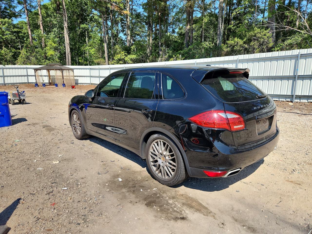 2014 Porsche Cayenne S Black vin: WP1AB2A29ELA58638