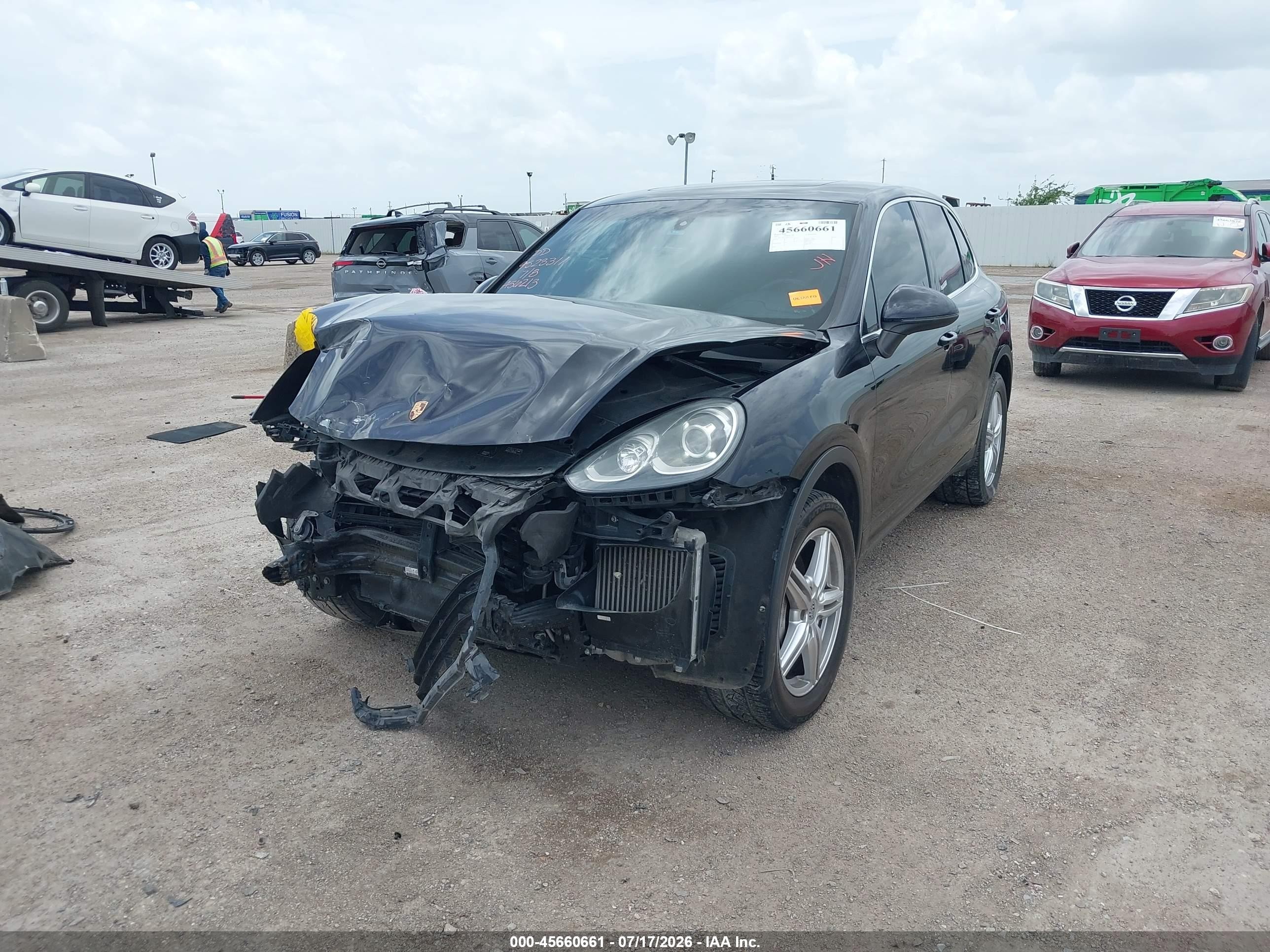 2015 Porsche Cayenne S Black vin: WP1AB2A29FLA56213