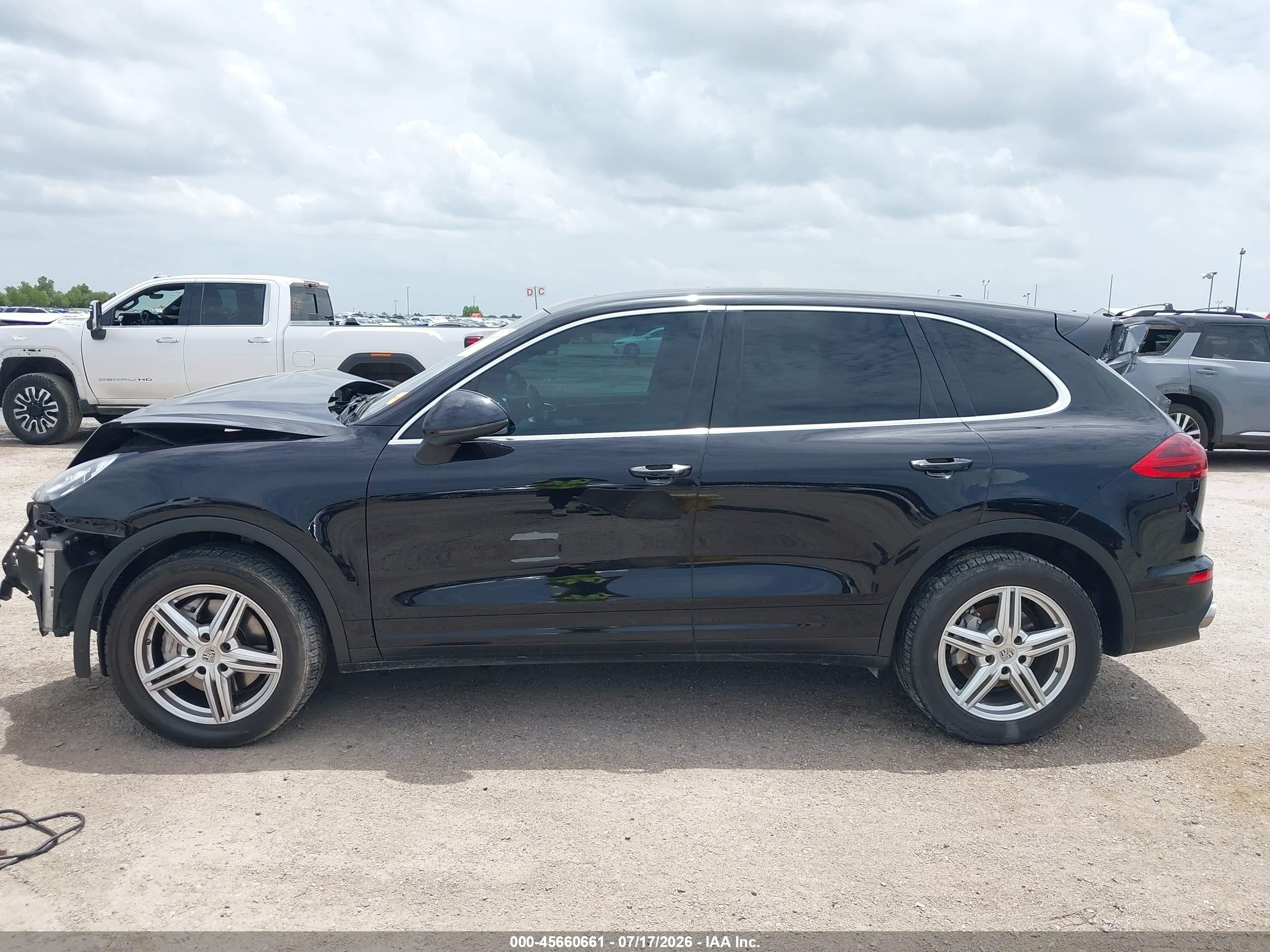 2015 Porsche Cayenne S Black vin: WP1AB2A29FLA56213