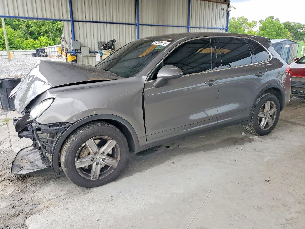 2011 Porsche Cayenne S Gray vin: WP1AB2A2XBLA47577