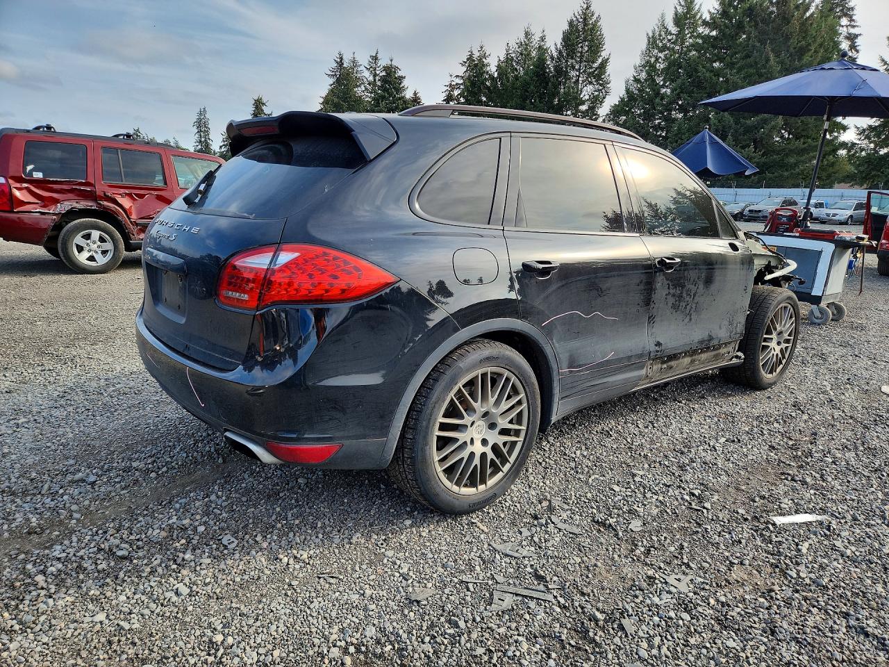 2013 Porsche Cayenne S Black vin: WP1AB2A2XDLA85281