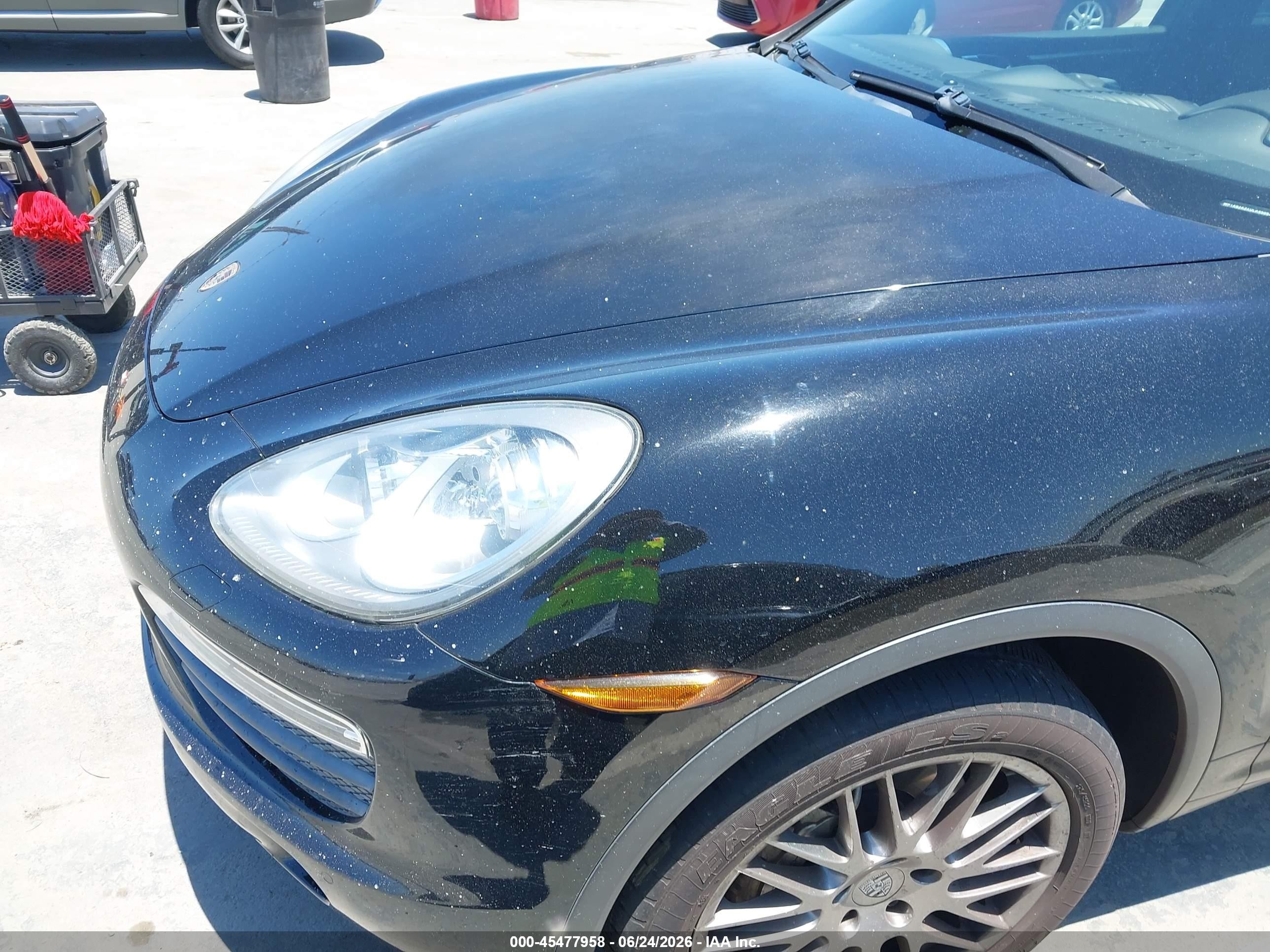 2013 Porsche Cayenne S Black vin: WP1AB2A2XDLA85863