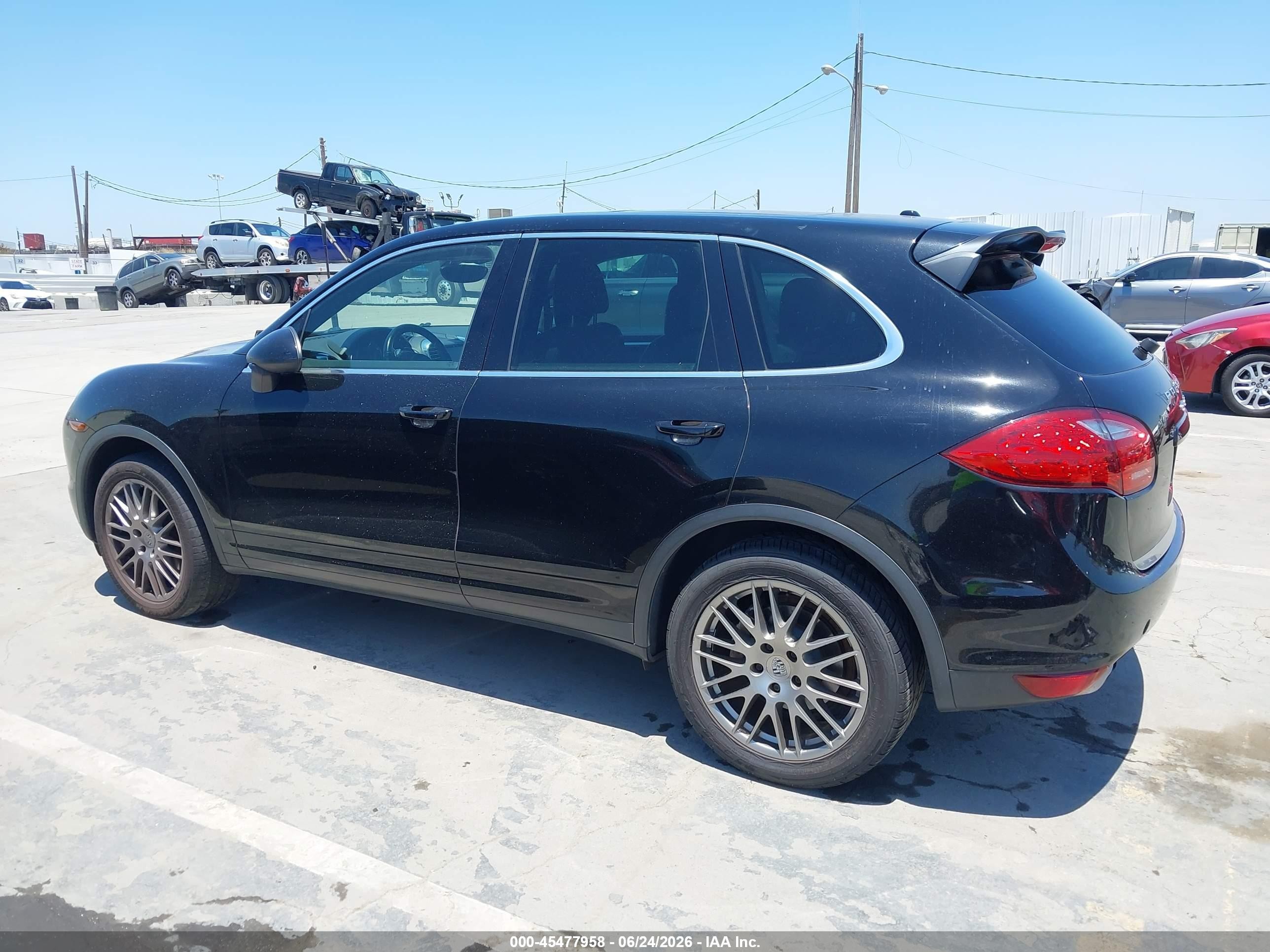 2013 Porsche Cayenne S Black vin: WP1AB2A2XDLA85863