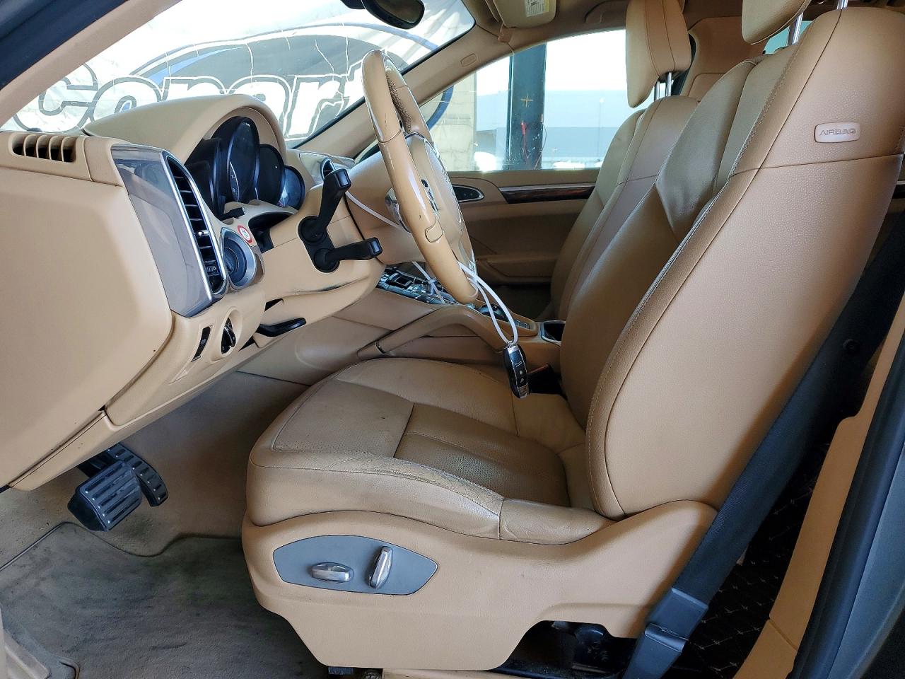 2014 Porsche Cayenne S Gray vin: WP1AB2A2XELA57644