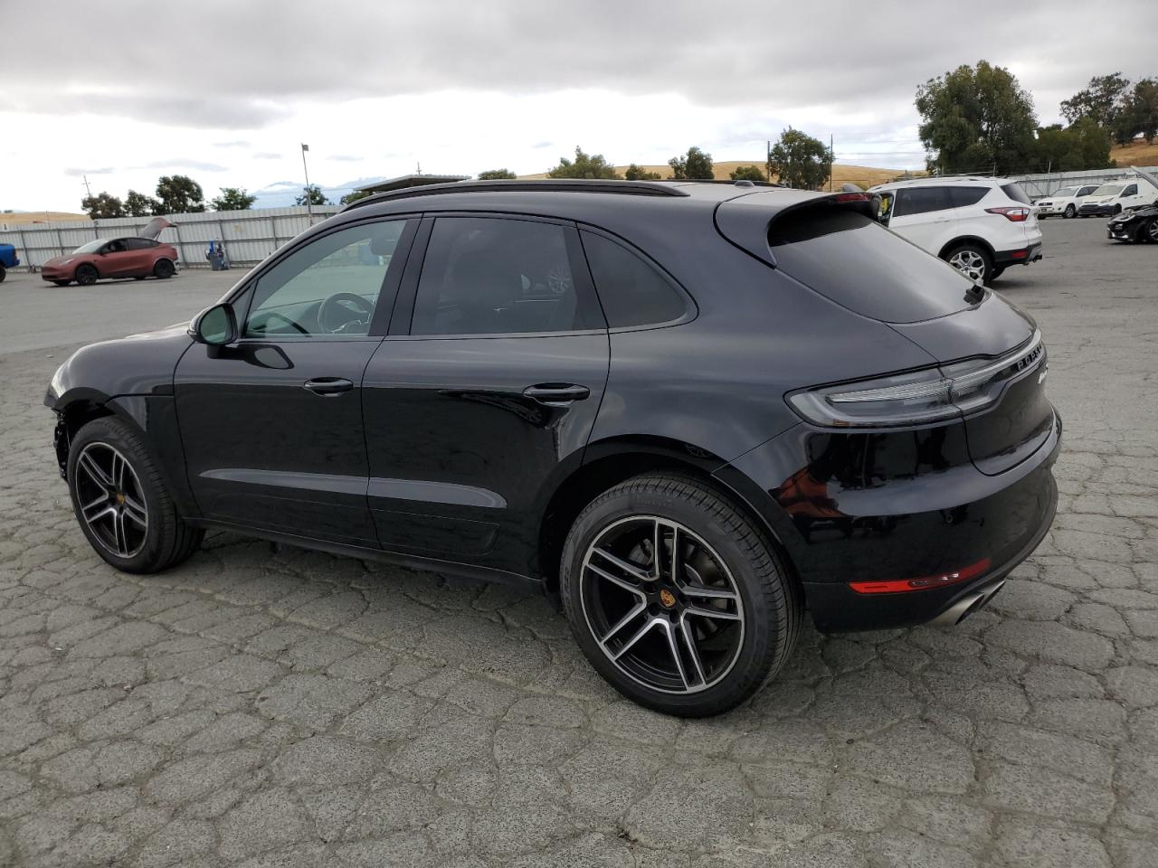 2019 Porsche Macan S Black vin: WP1AB2A50KLB31403