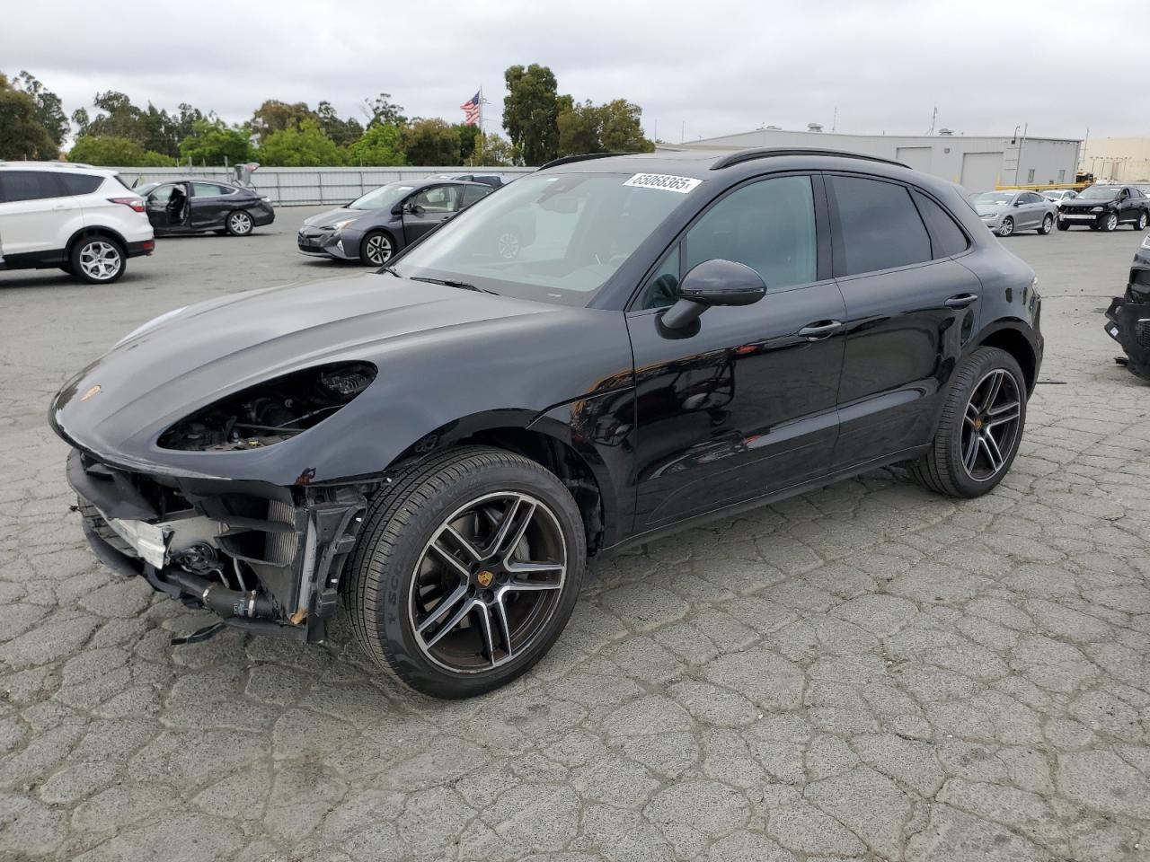 2019 Porsche Macan S Black vin: WP1AB2A50KLB31403
