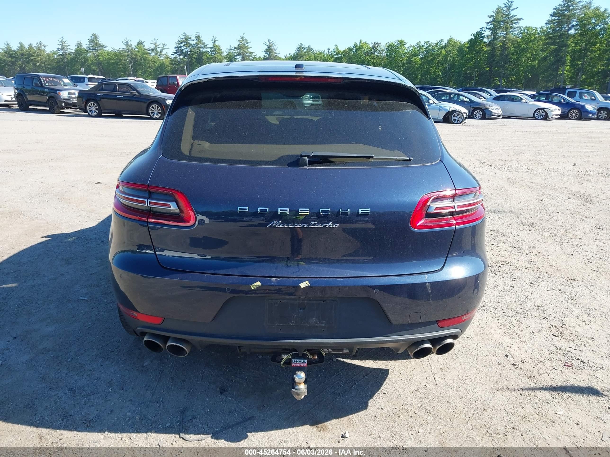 2015 Porsche Macan S Blue vin: WP1AB2A51FLB55179