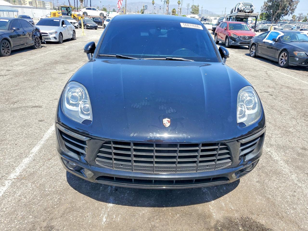 2015 Porsche Macan S Black vin: WP1AB2A51FLB62312