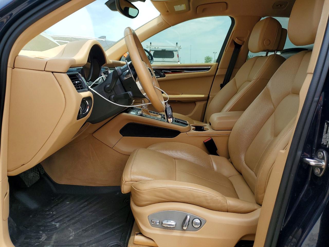 2015 Porsche Macan S Синий vin: WP1AB2A52FLB52324