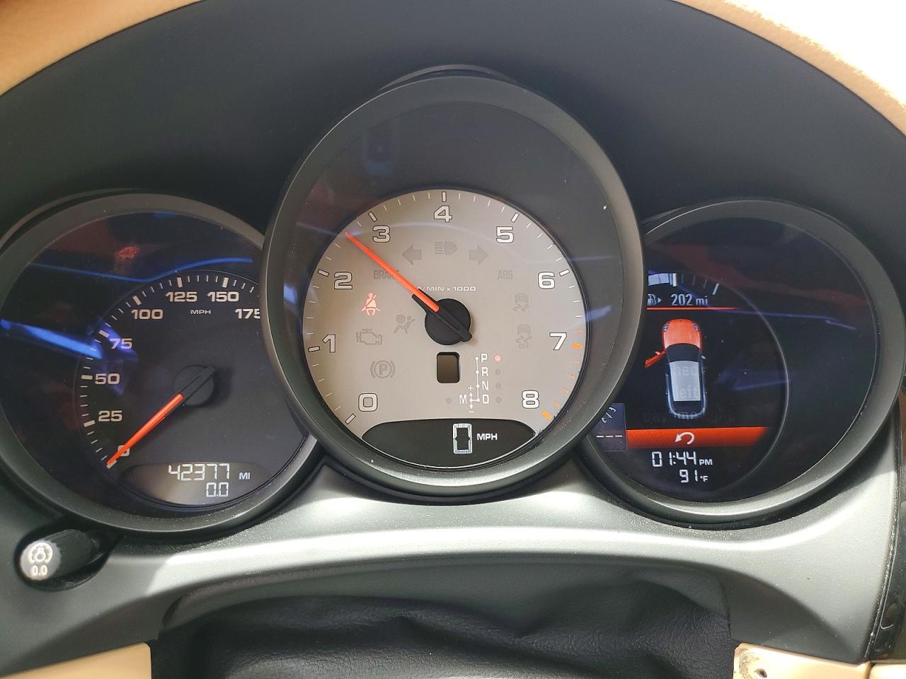 2015 Porsche Macan S Синий vin: WP1AB2A52FLB52324
