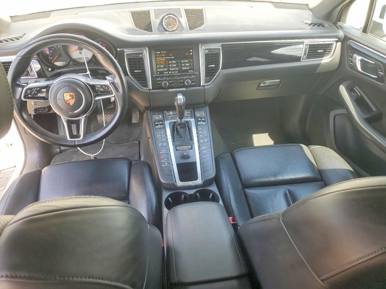 2015 Porsche Macan S White vin: WP1AB2A52FLB58530