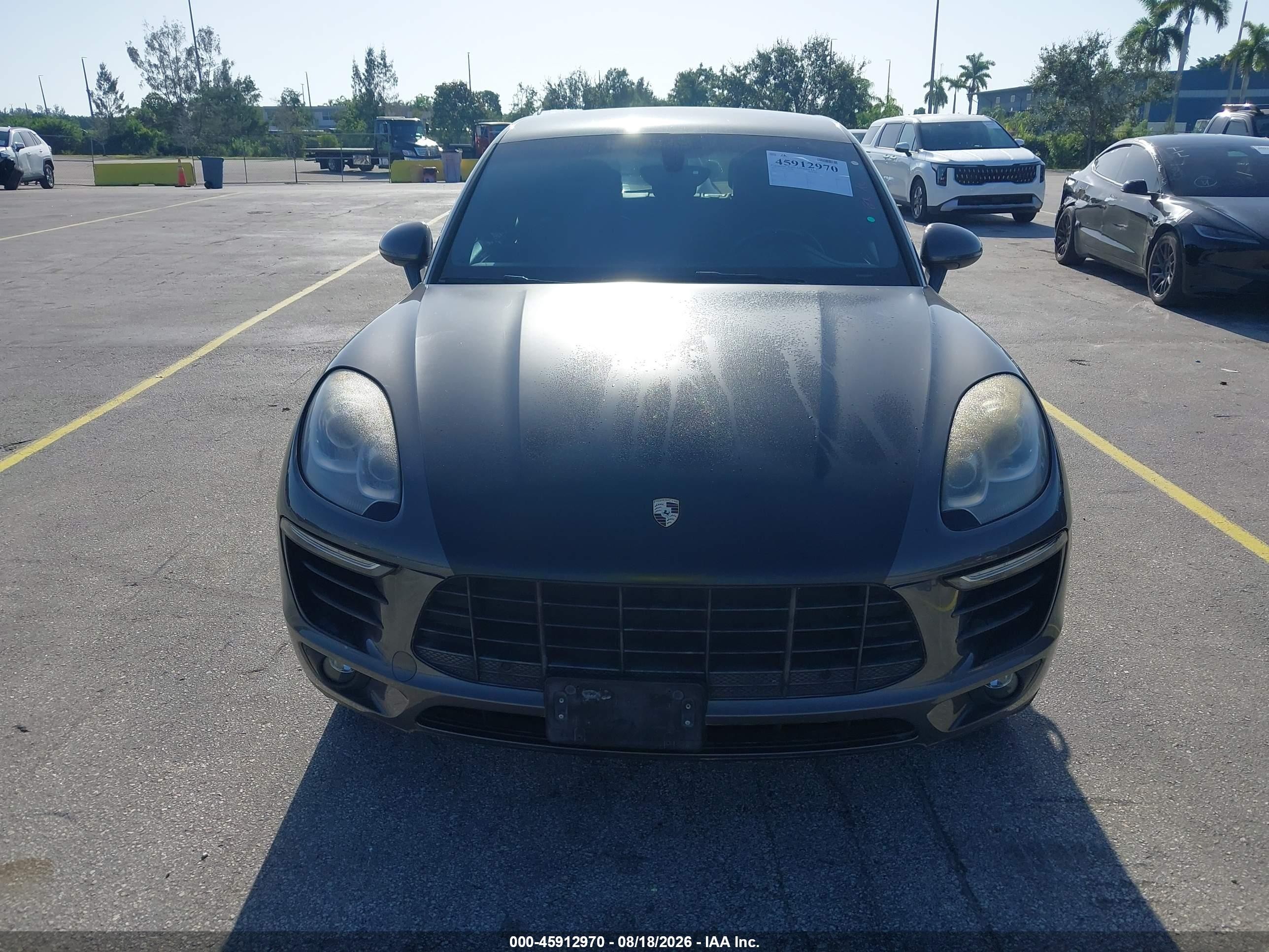 2015 Porsche Macan S Brown vin: WP1AB2A52FLB69737