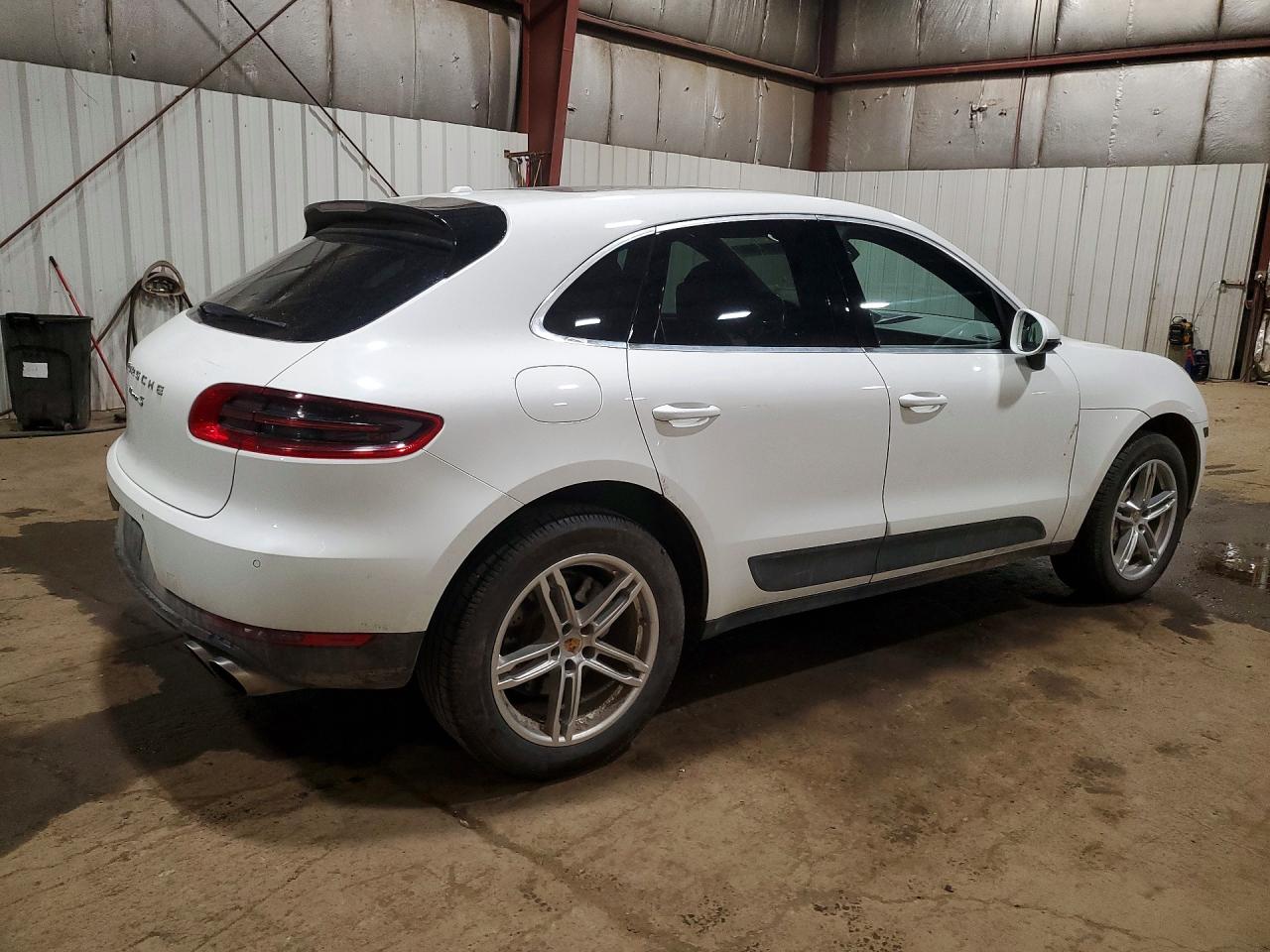 2015 Porsche Macan S White vin: WP1AB2A53FLB66779
