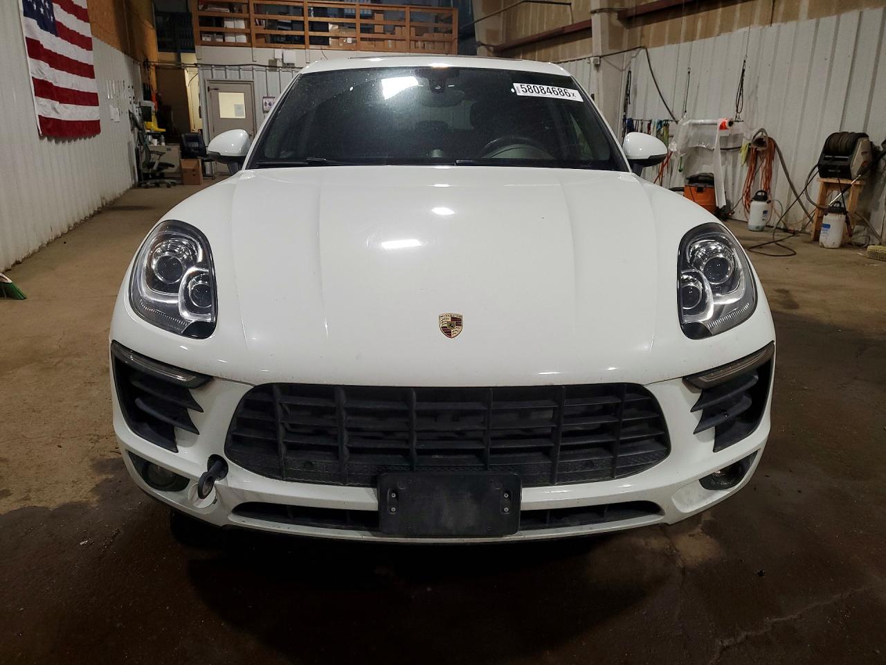 2015 Porsche Macan S White vin: WP1AB2A53FLB66779