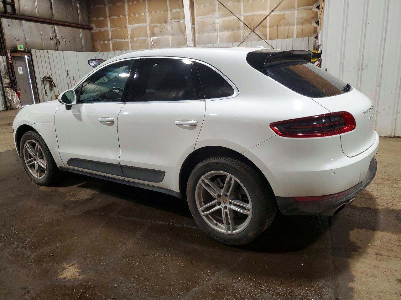 2015 Porsche Macan S White vin: WP1AB2A53FLB66779