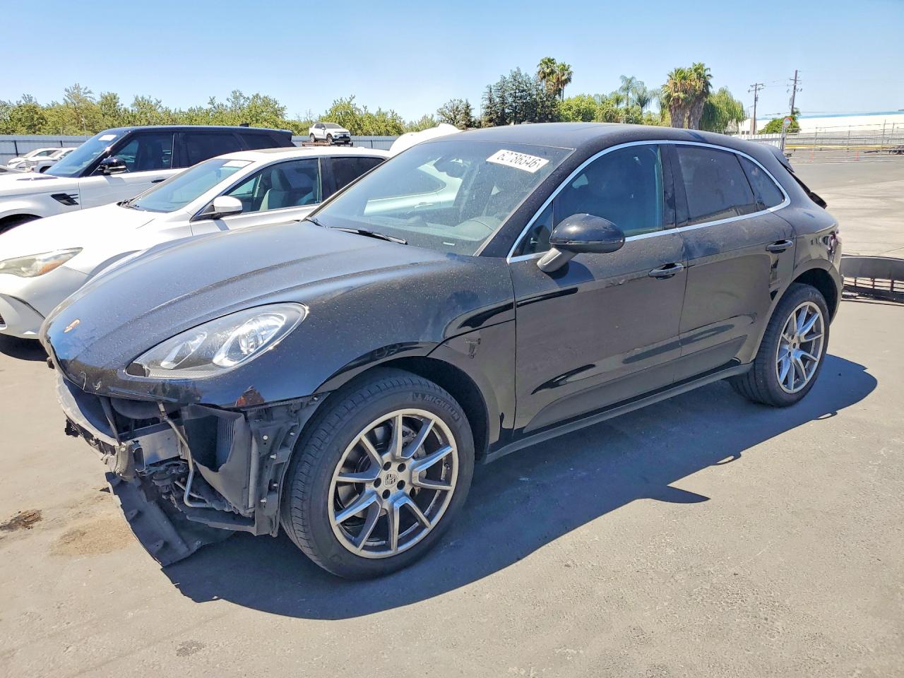 2015 Porsche Macan S Black vin: WP1AB2A53FLB71495