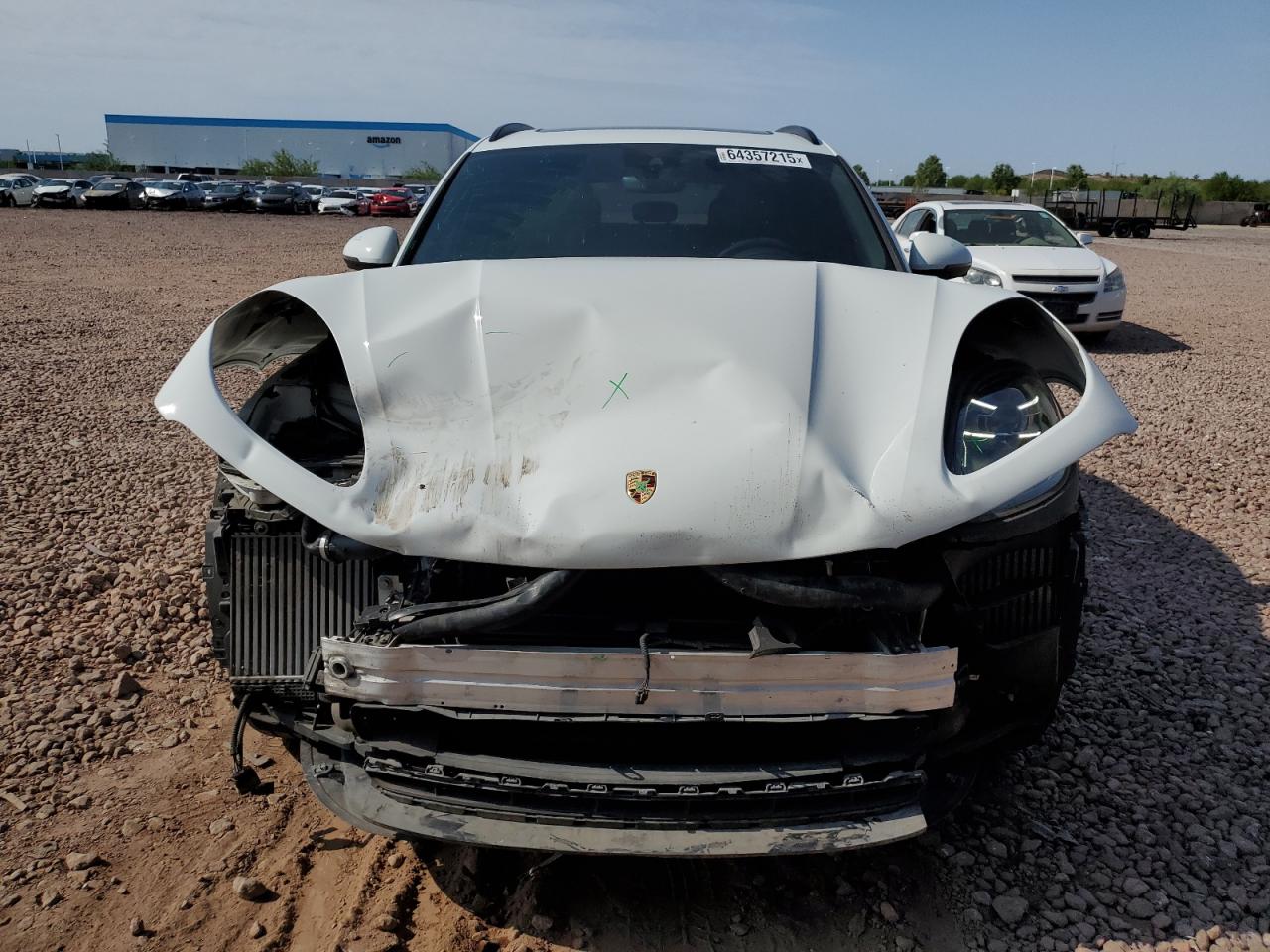 2020 Porsche Macan S White vin: WP1AB2A54LLB35245