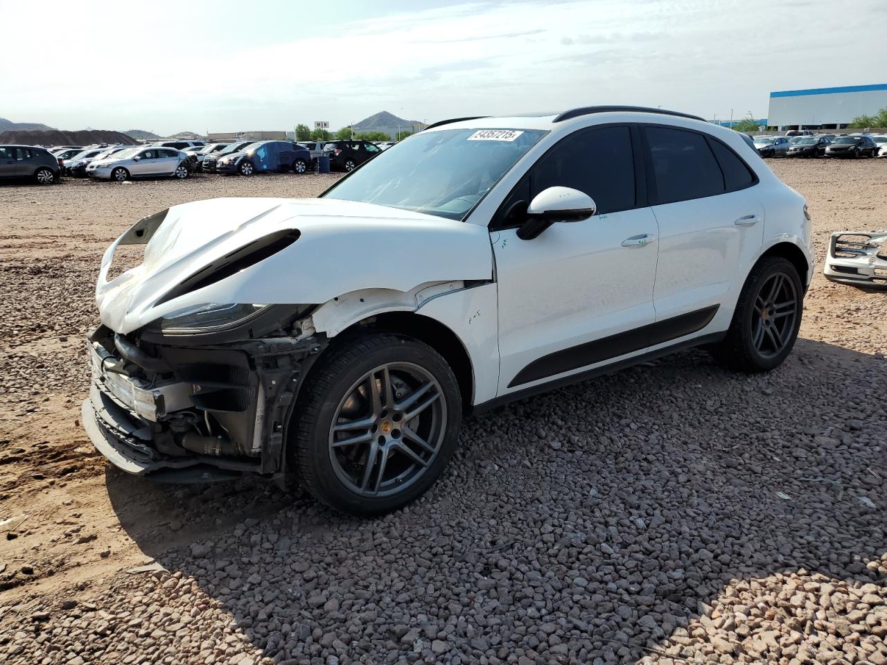 2020 Porsche Macan S White vin: WP1AB2A54LLB35245