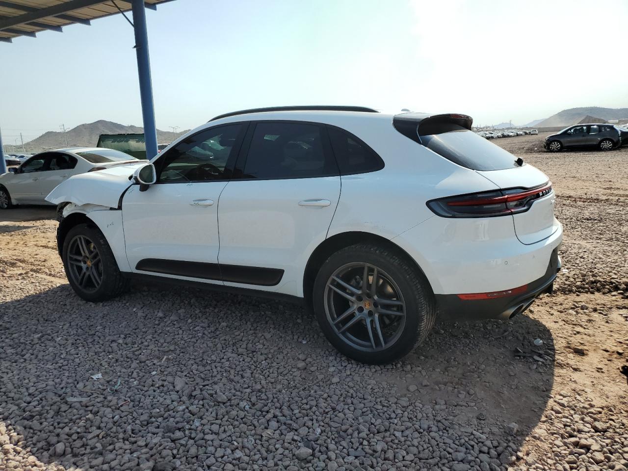 2020 Porsche Macan S White vin: WP1AB2A54LLB35245