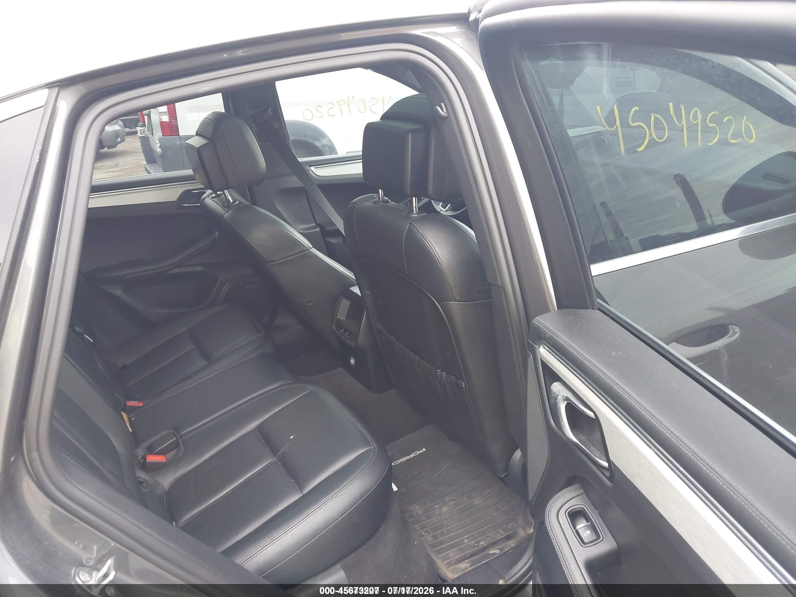 2015 Porsche Macan S Серый vin: WP1AB2A55FLB67836