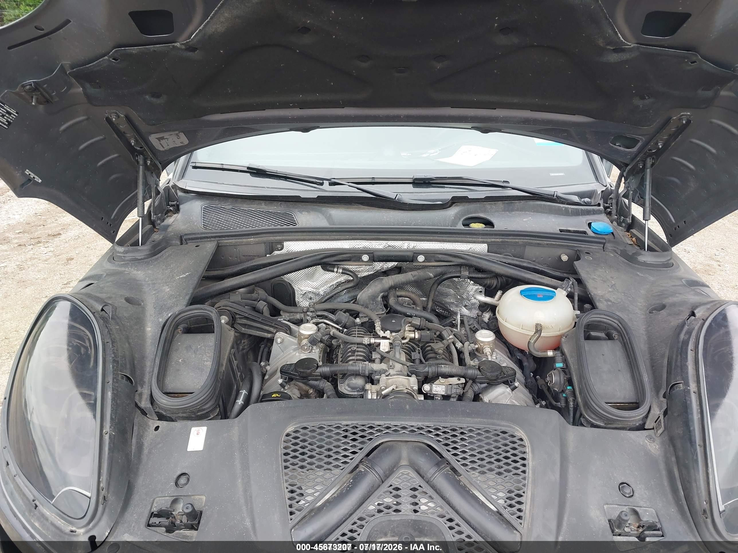 2015 Porsche Macan S Серый vin: WP1AB2A55FLB67836