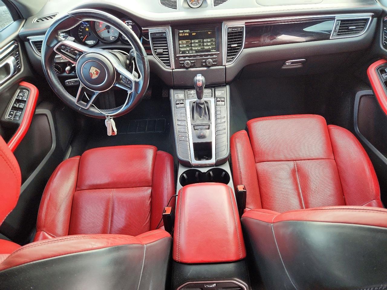 2015 Porsche Macan S White vin: WP1AB2A56FLB43013