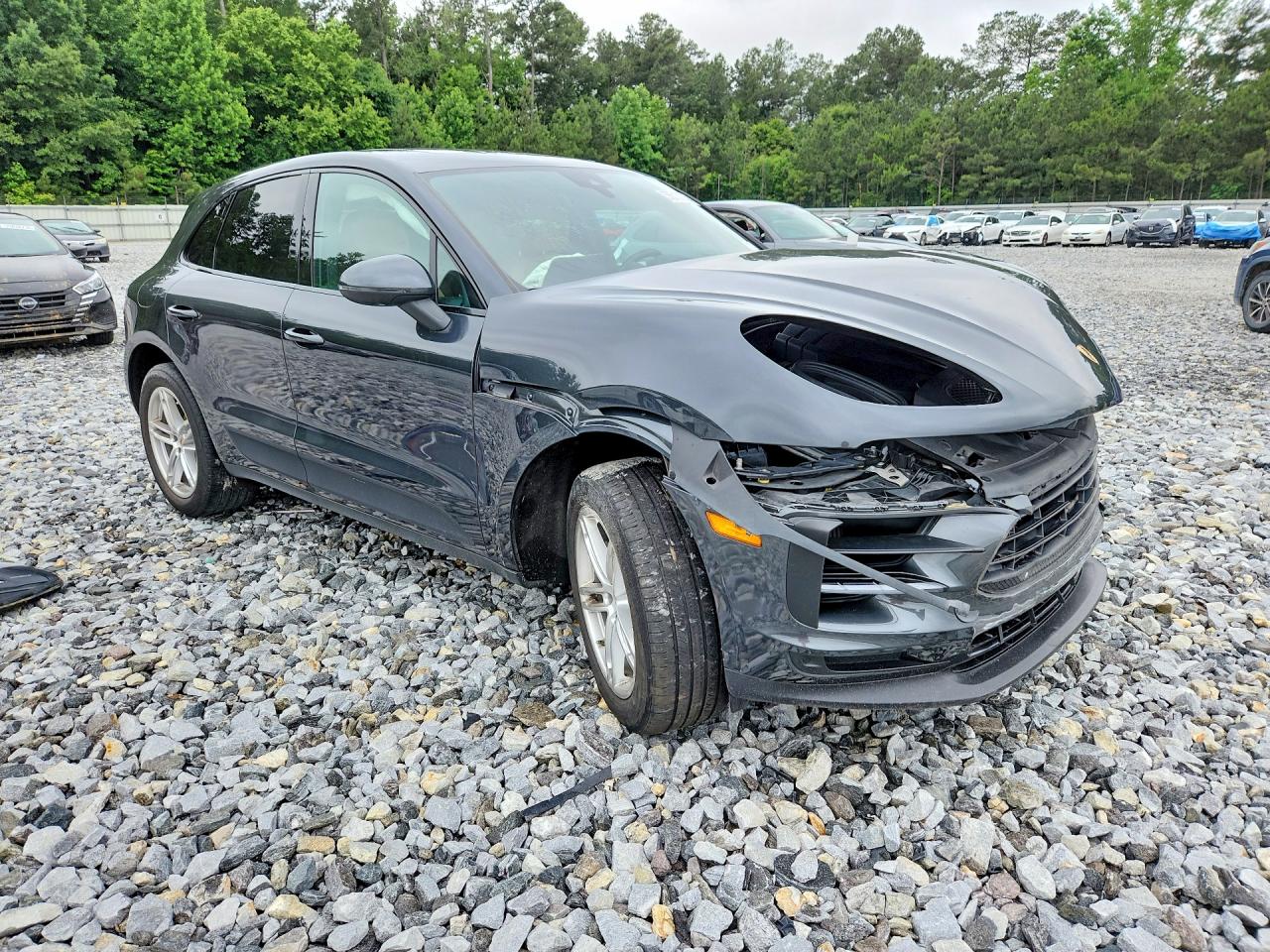 2019 Porsche Macan S Charcoal vin: WP1AB2A56KLB33284