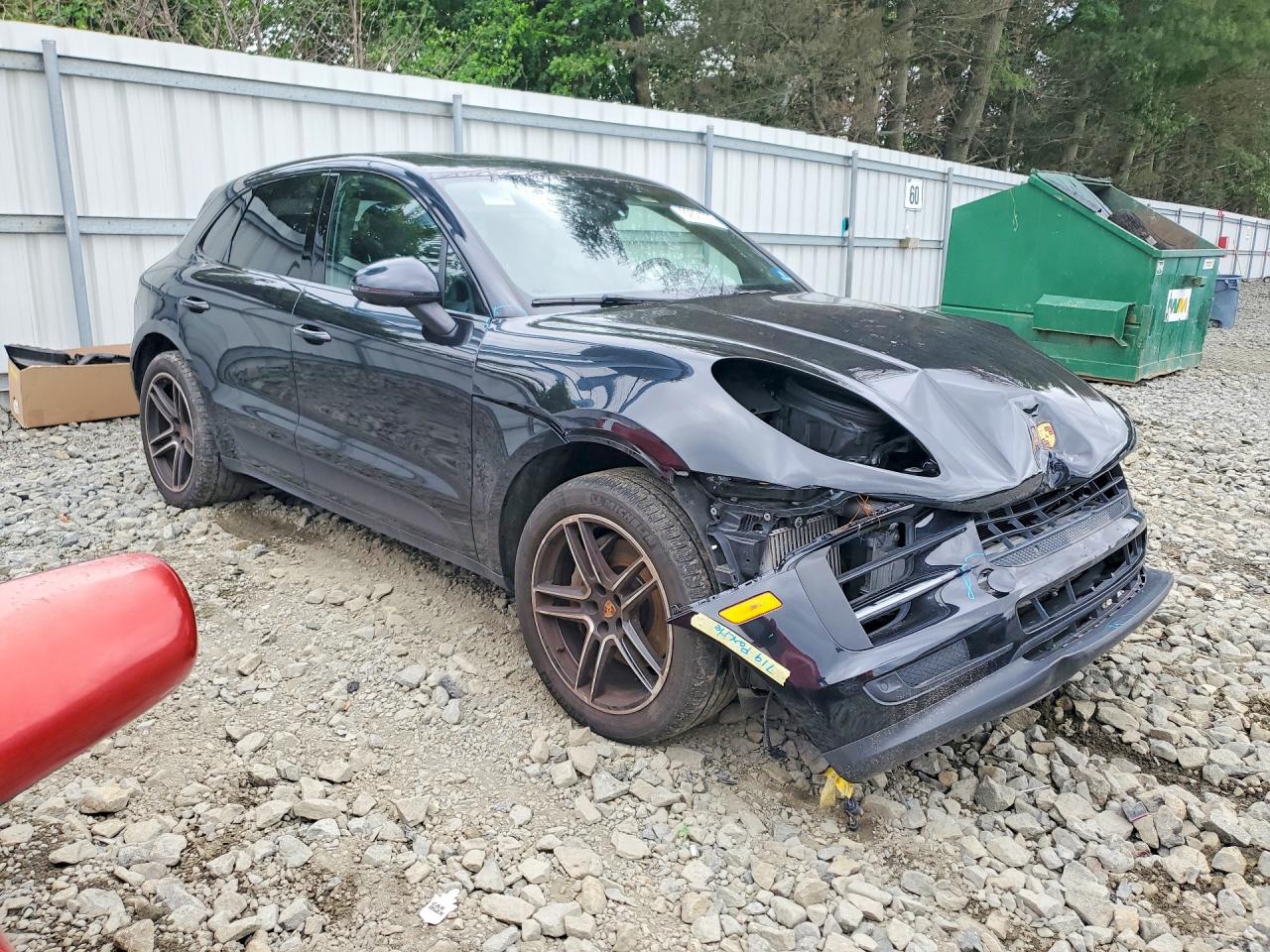 2021 Porsche Macan S Black vin: WP1AB2A56MLB31182