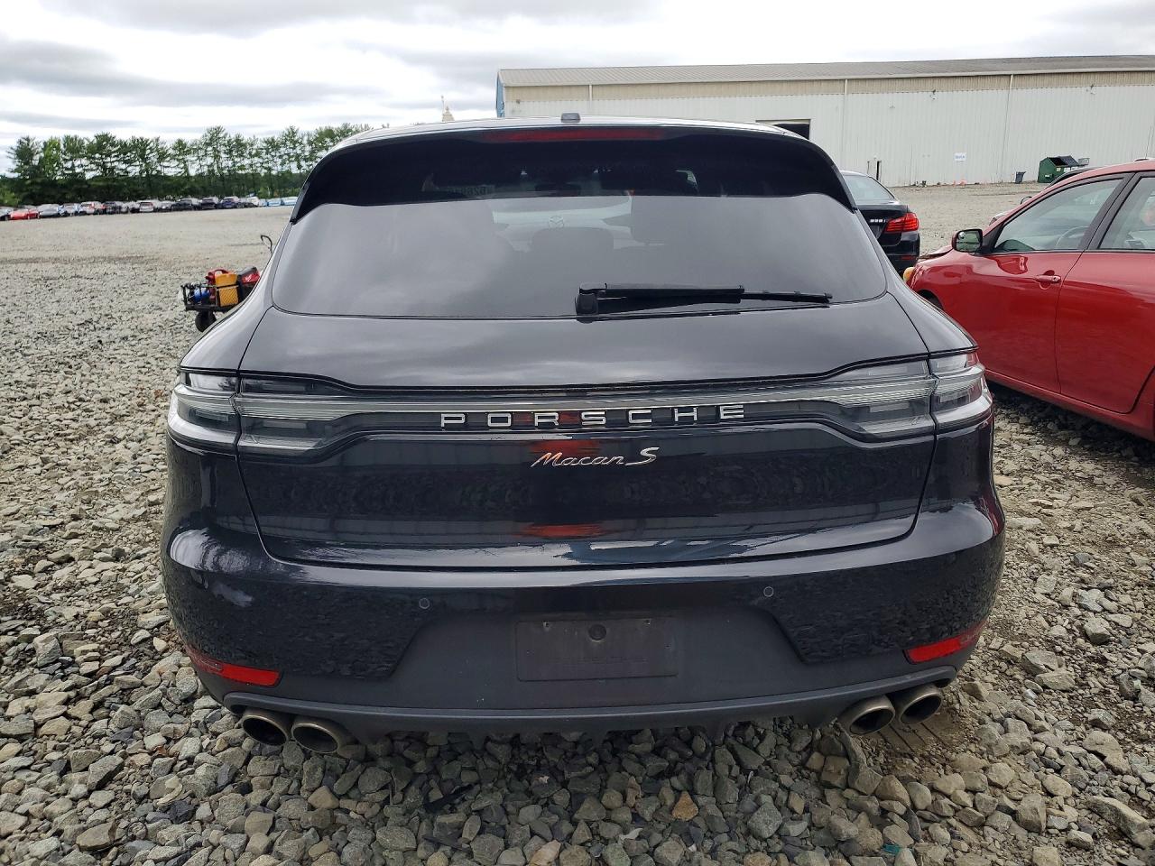 2021 Porsche Macan S Black vin: WP1AB2A56MLB31182