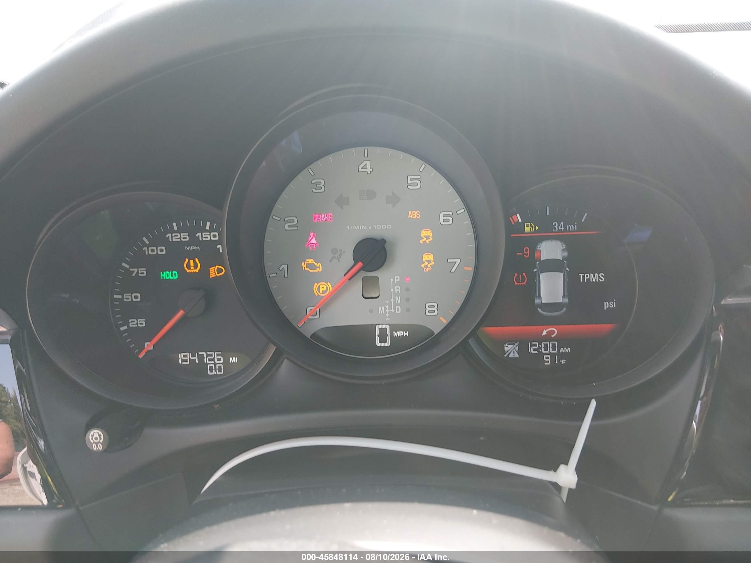 2015 Porsche Macan S Белый vin: WP1AB2A57FLB56336